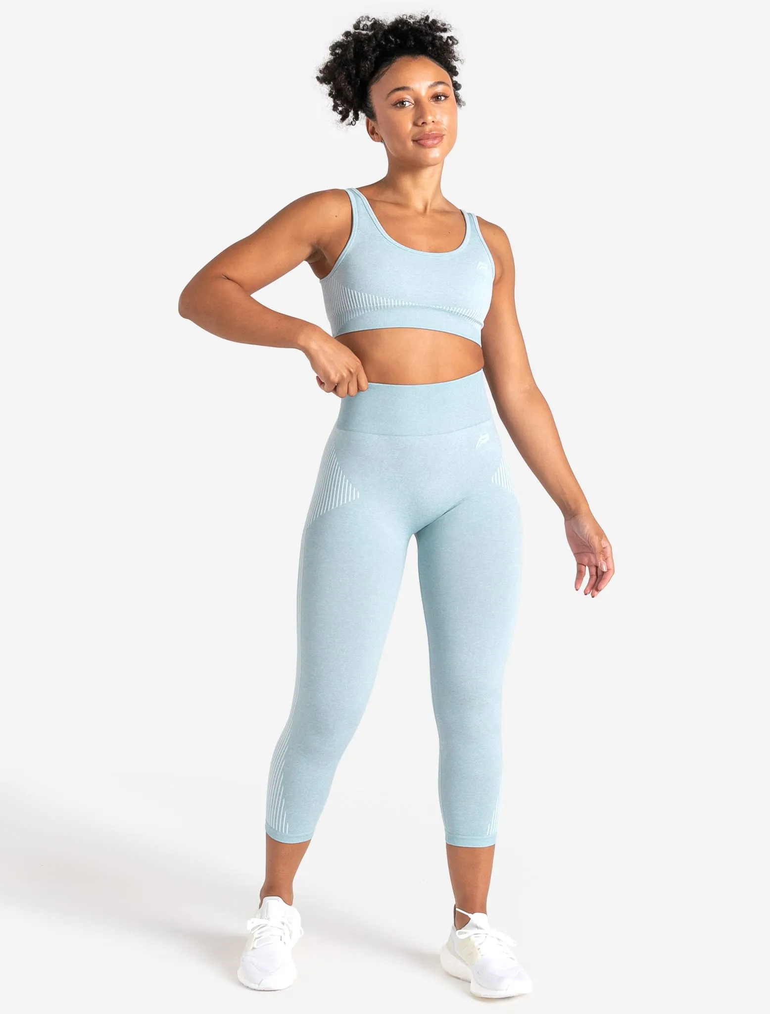 ADAPT 2.0 Seamless 7/8 Leggings - Sky Blue