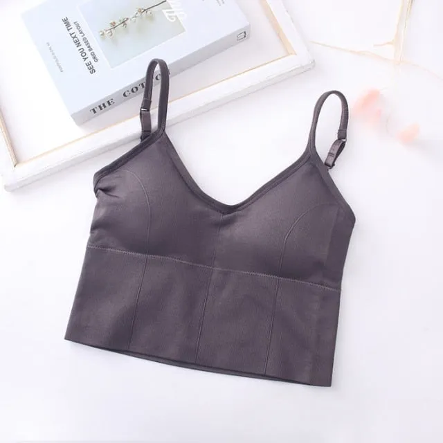 Back Bras Push-up Seamless Lingerie Cozy Wireless Underwear Bralette