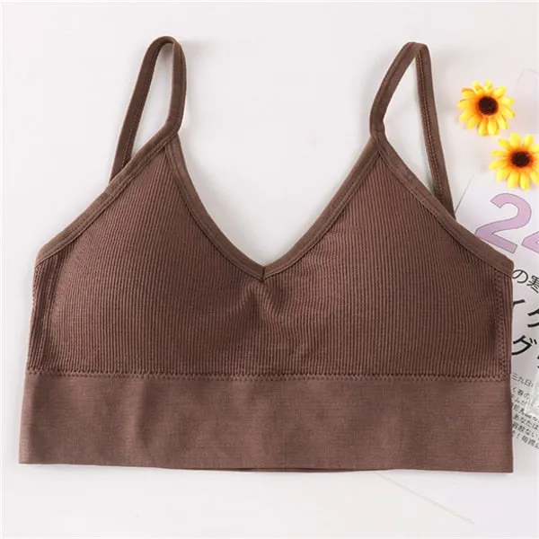 Back Bras Push-up Seamless Lingerie Cozy Wireless Underwear Bralette