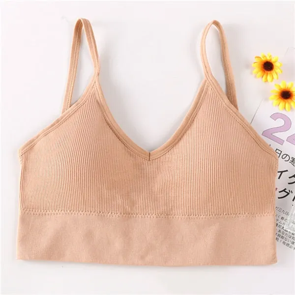 Back Bras Push-up Seamless Lingerie Cozy Wireless Underwear Bralette