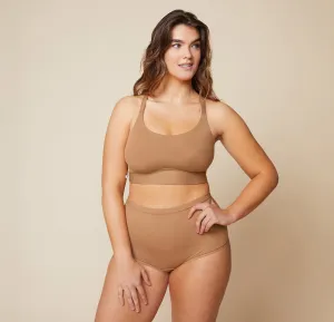 Bliss Racerback Bralette - Tan