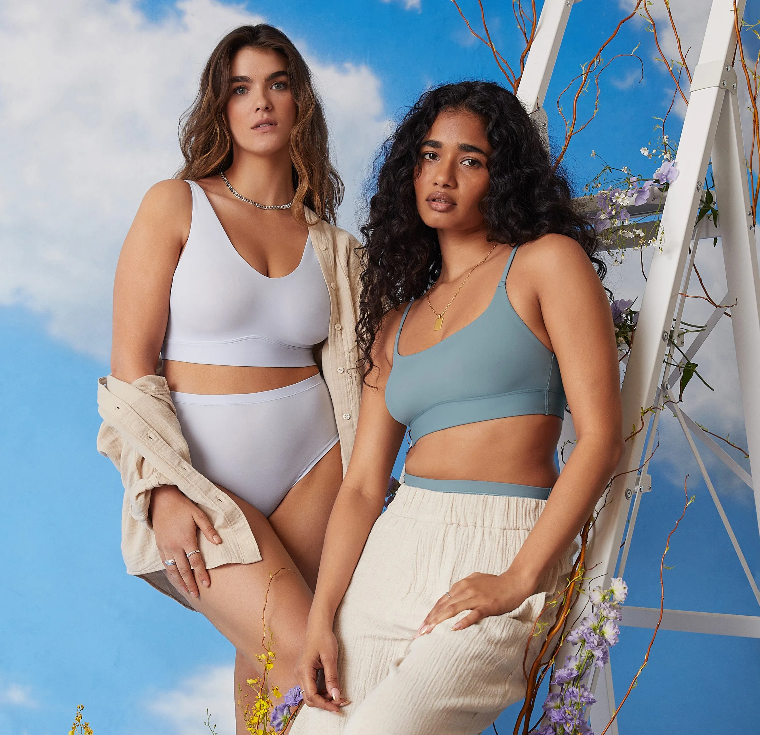 Bliss Scoop Bralette - Mist