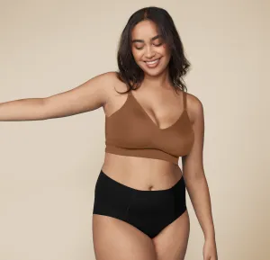 Bliss Triangle Bralette - Brown