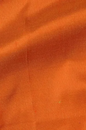 Burnt Orange Silk Shantung 54" Fabric