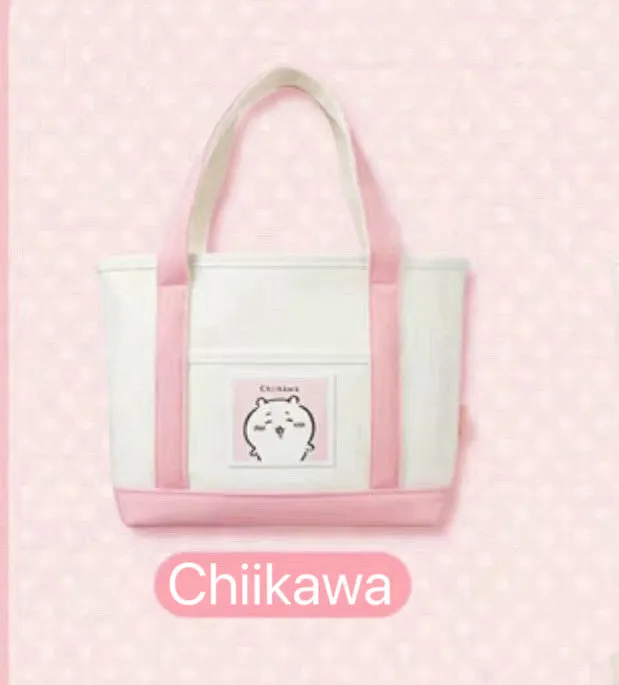 ChiiKawa X Miniso | ChiiKawa Full Set 9pcs items Mini Plush Doll Keychain Headband Neck Pillow Bag - Kawaii items Room Decoration doll