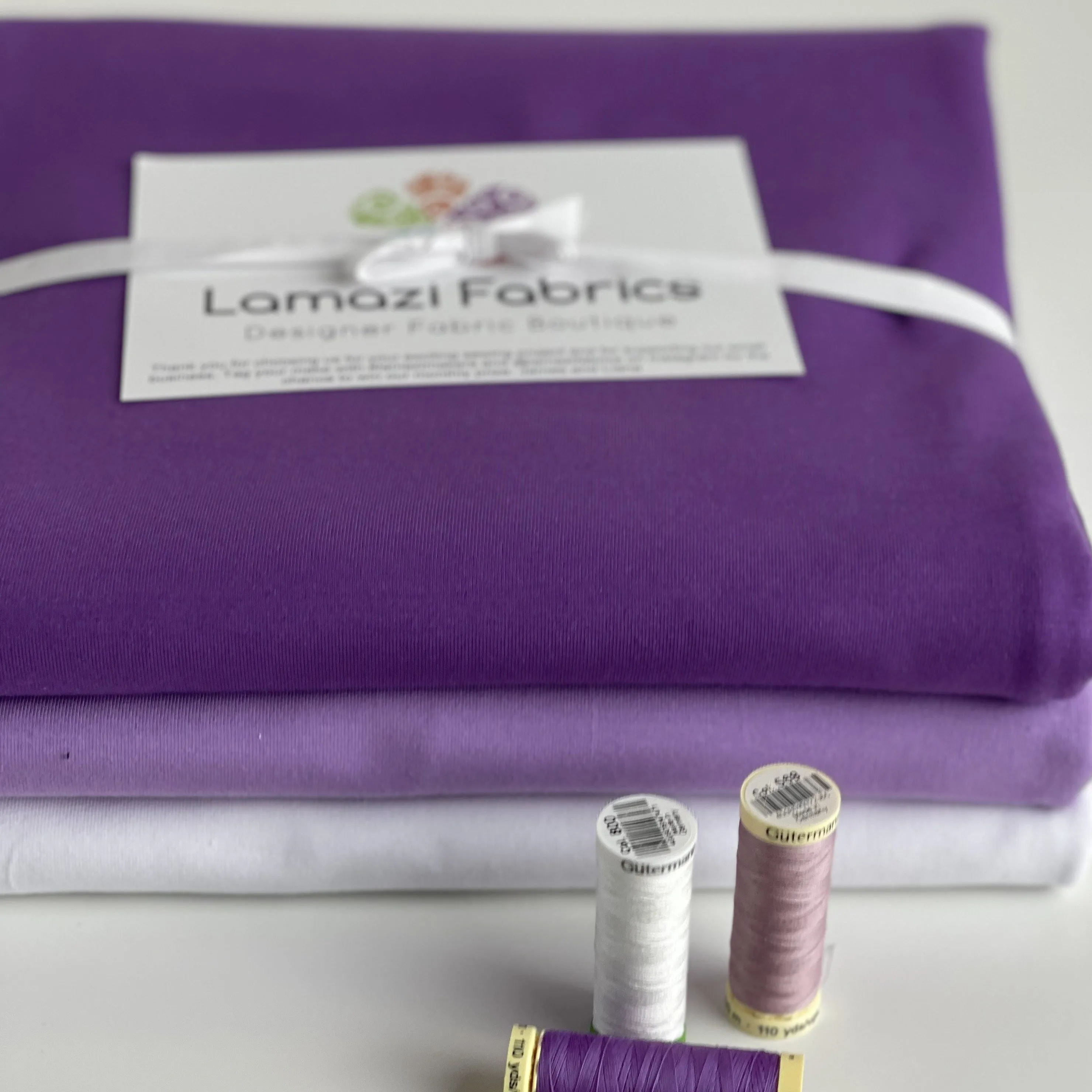 Colour Bundles - Lavender Field Essential Chic Cotton Jersey Fabrics