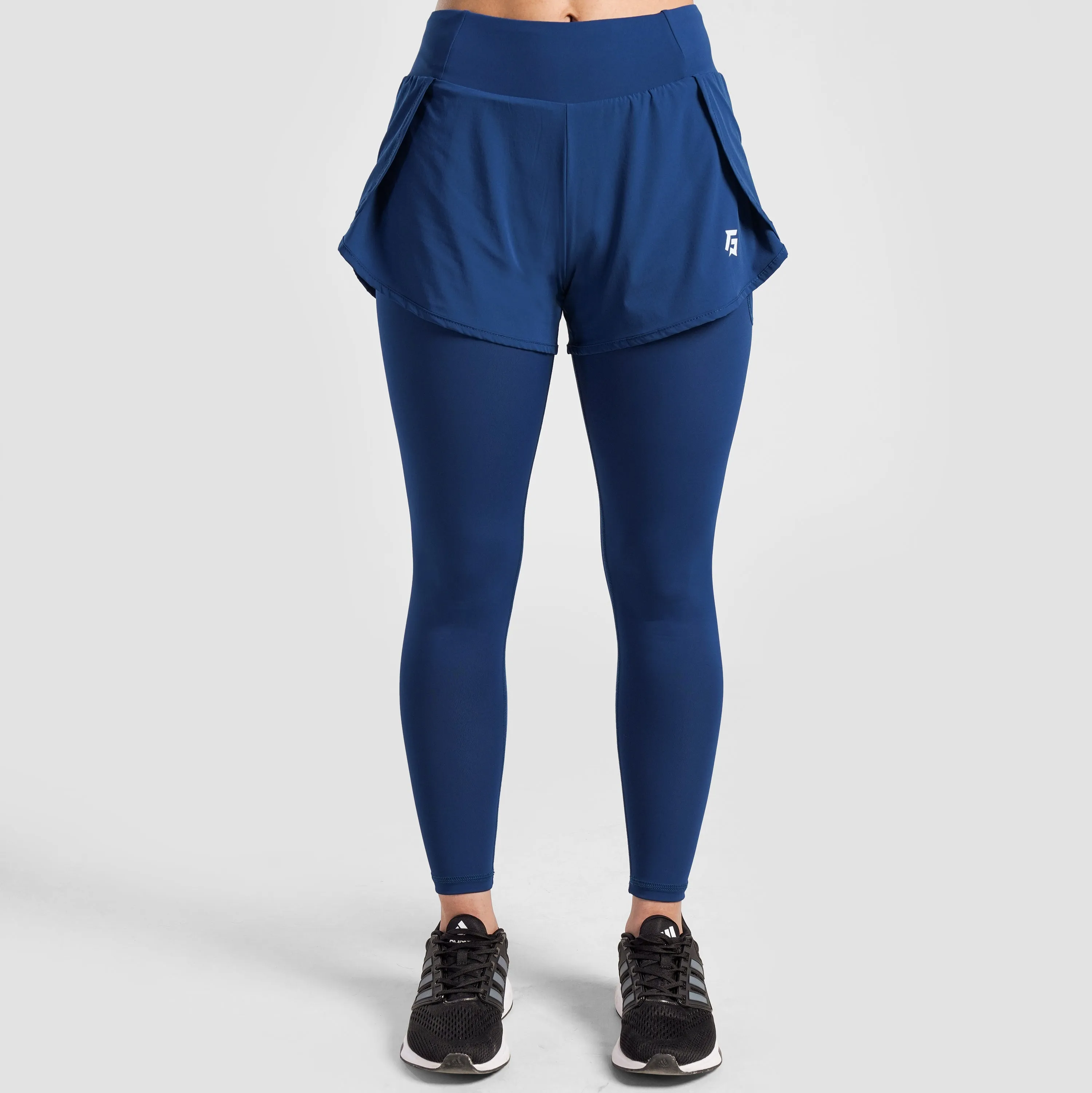 Compression Legging Shorts (Teal)