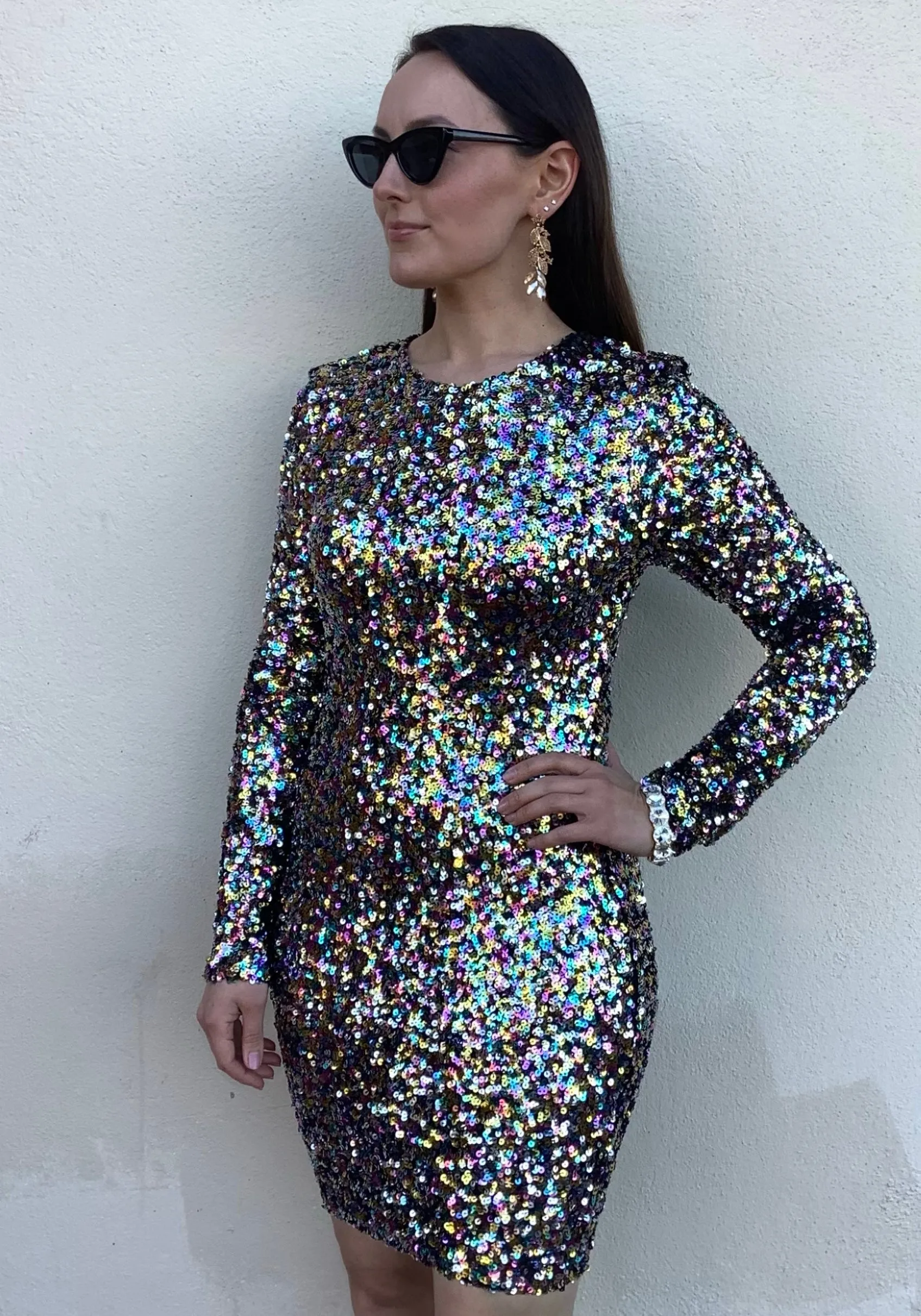 Confetti Sequin Dress