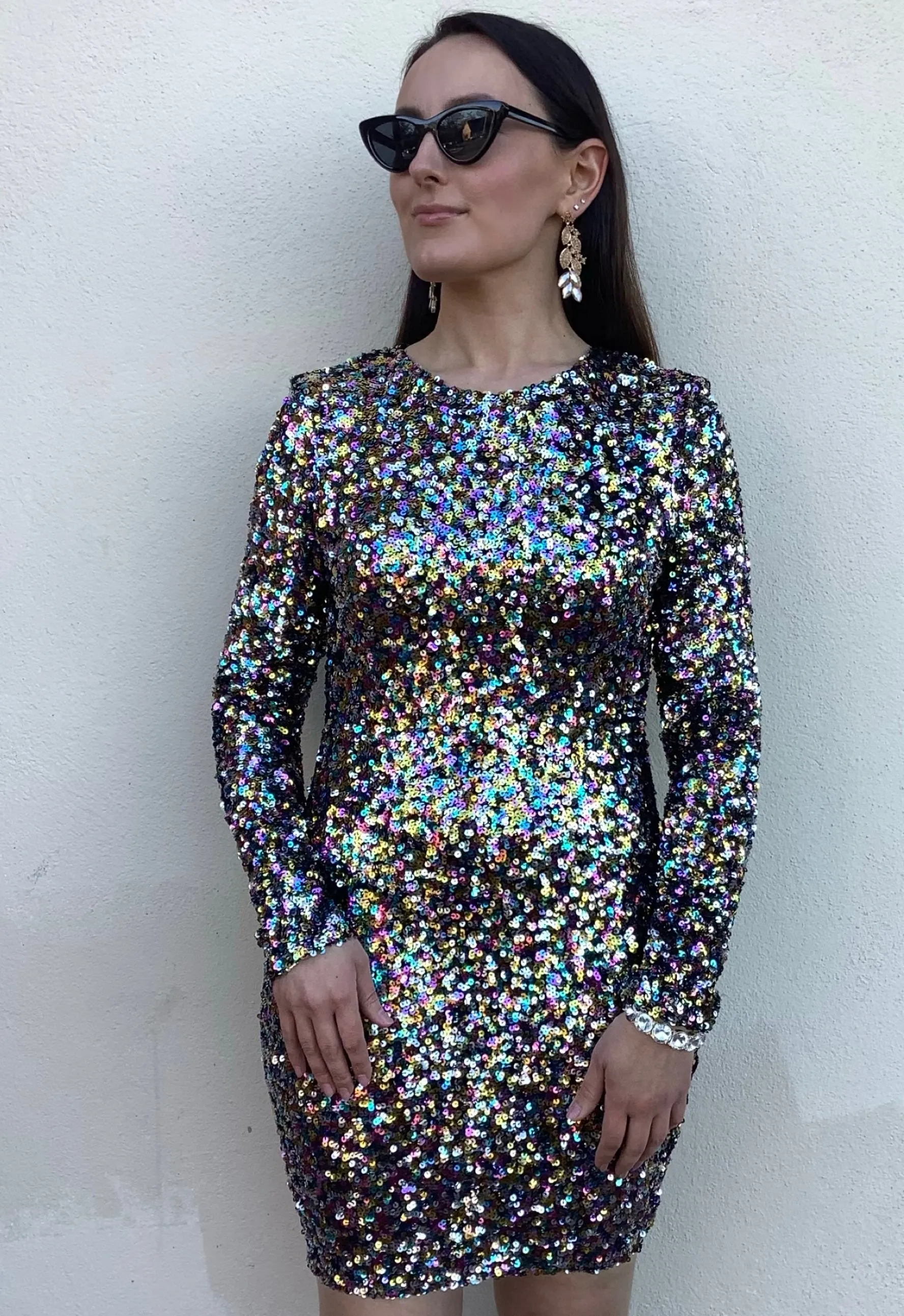 Confetti Sequin Dress