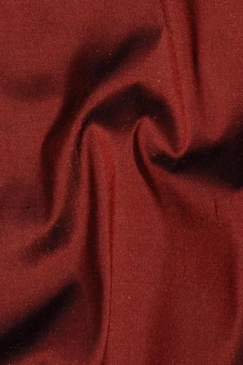 Copper Coin Silk Shantung 54" Fabric