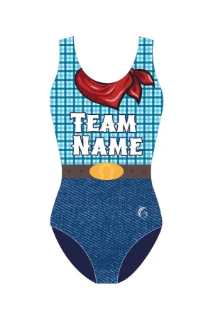 Custom Quick Ship Logo Leotard Rodeo Fun