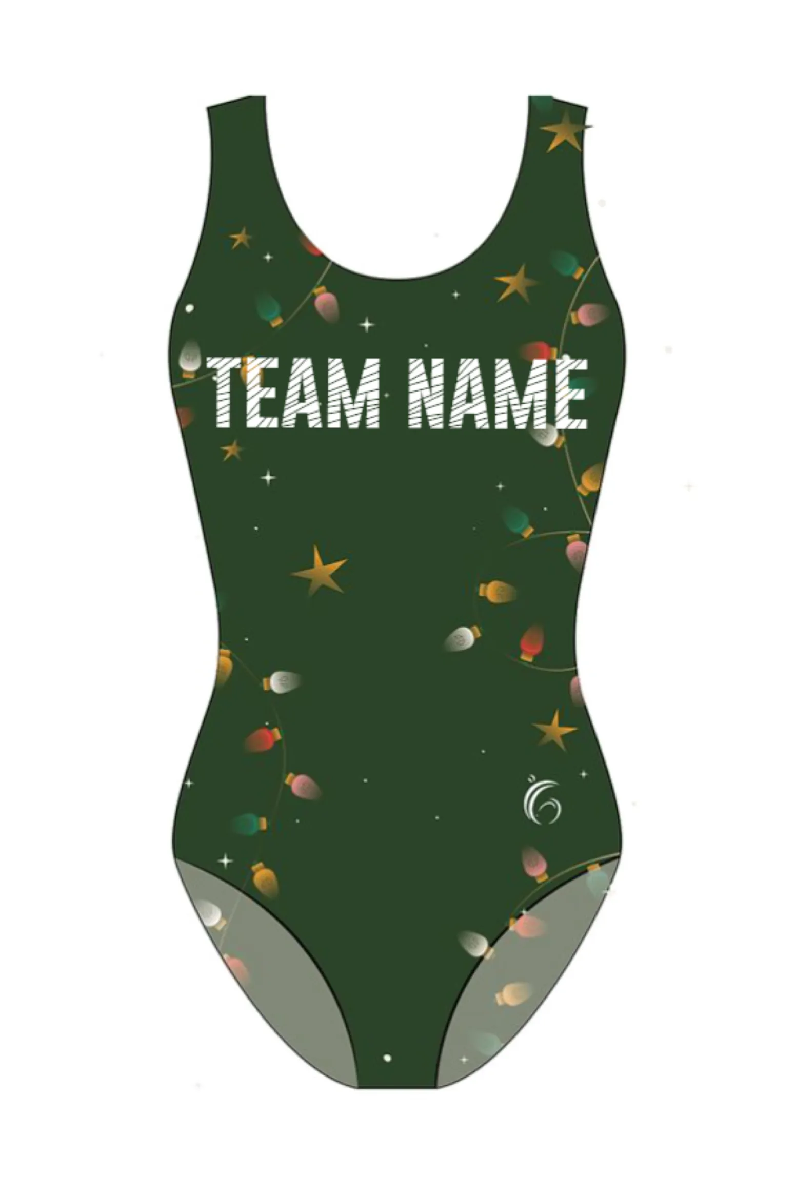 Custom Quick Ship Logo Leotard Twinkle Lights