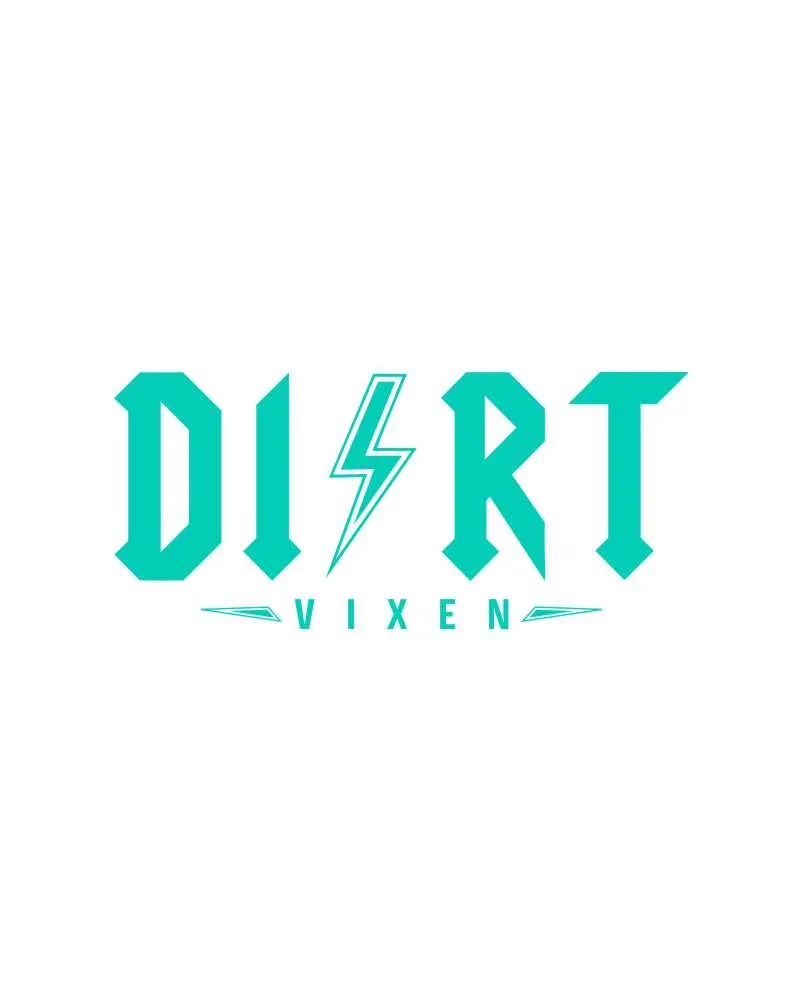 Dirt Vixen Decal 3" x 7"