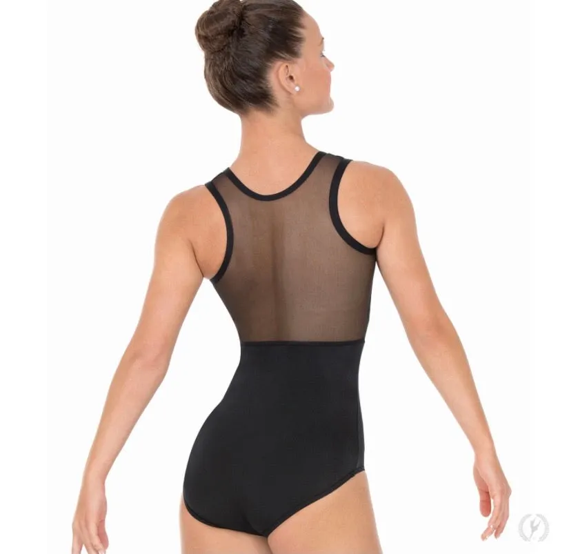 Eurotard Womens Arrow Mesh Tank Leotard