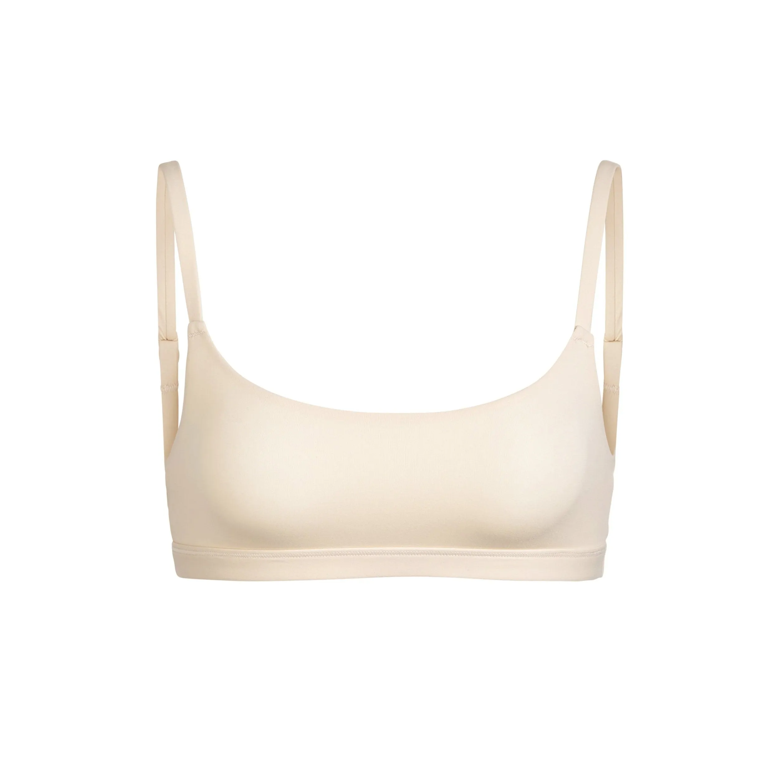 FITS EVERYBODY SCOOP NECK BRA | SAND