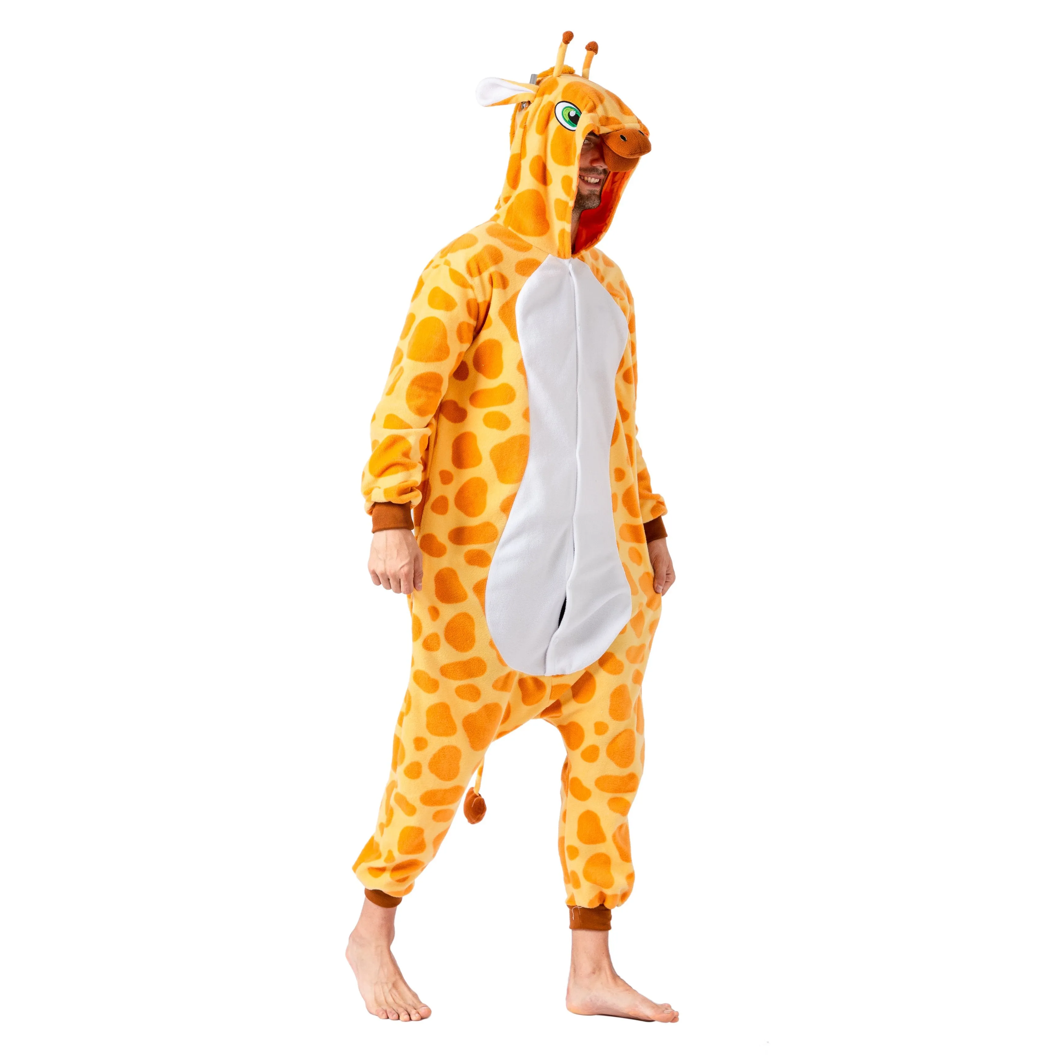 Giraffe Animal jumpsuit Pajama Costume Cosplay- Adult