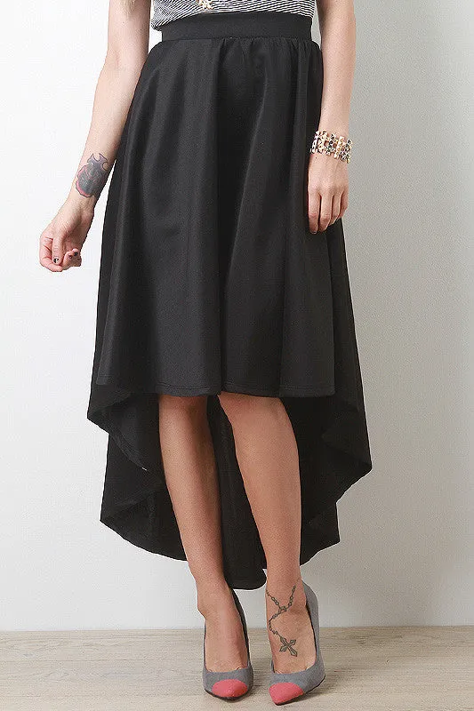 High Low Maxi Skirt