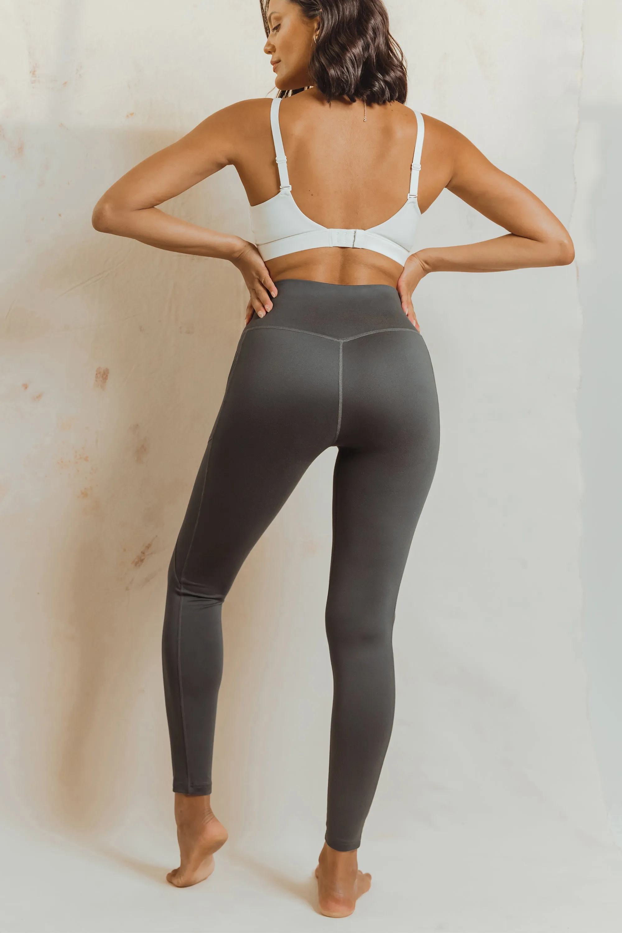 Hipster Compression Pocket Leggings