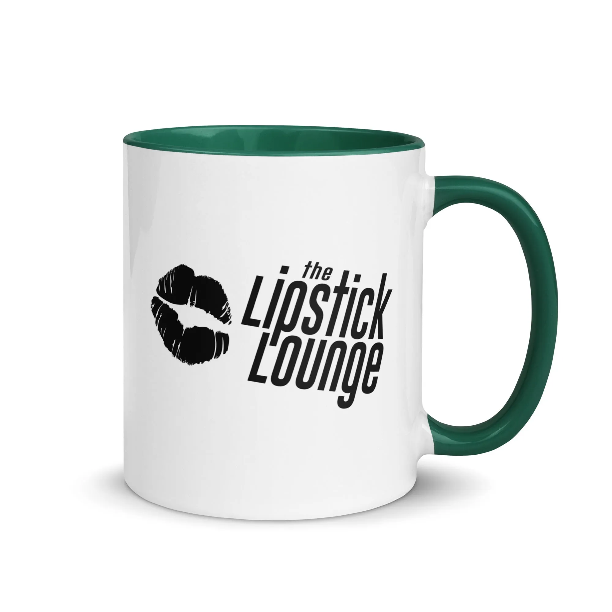 Lipstick Lounge Black Logo Mug