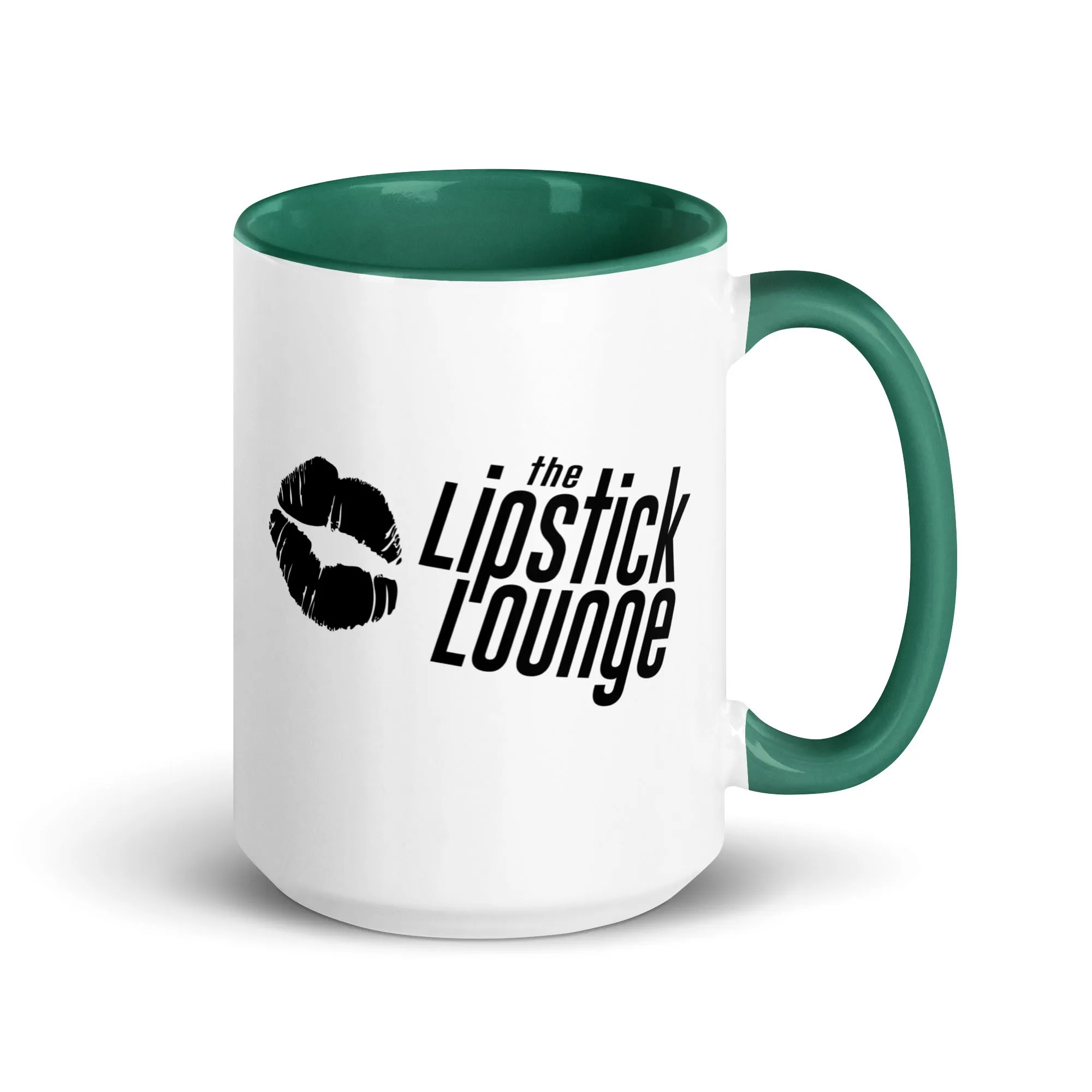 Lipstick Lounge Black Logo Mug