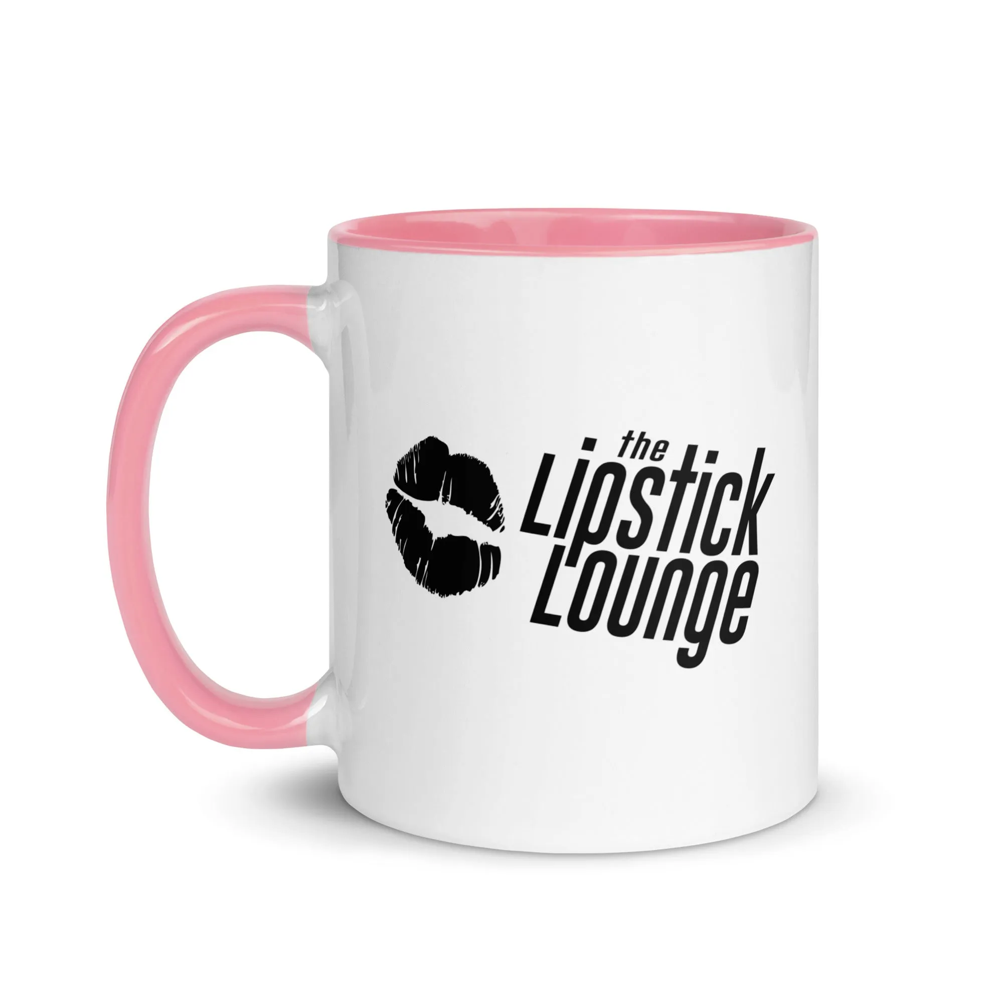 Lipstick Lounge Black Logo Mug