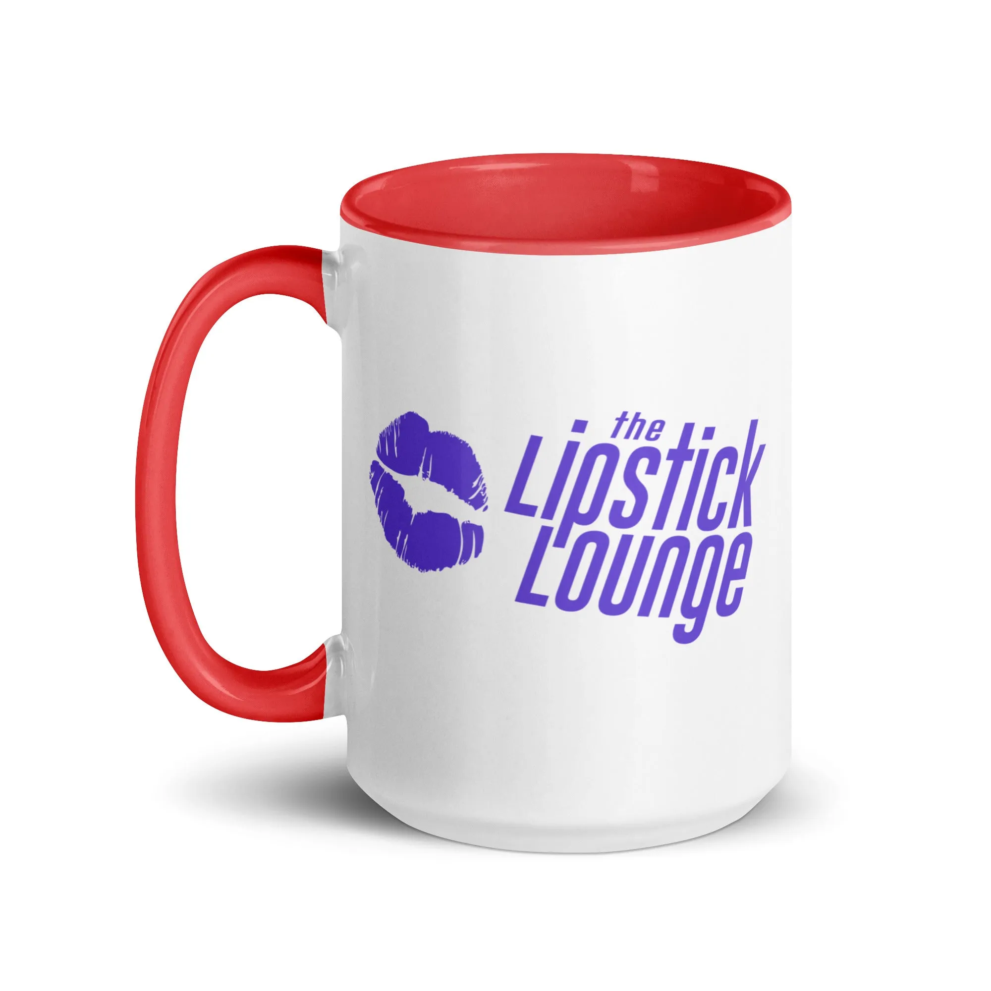 Lipstick Lounge Purple Logo Mug