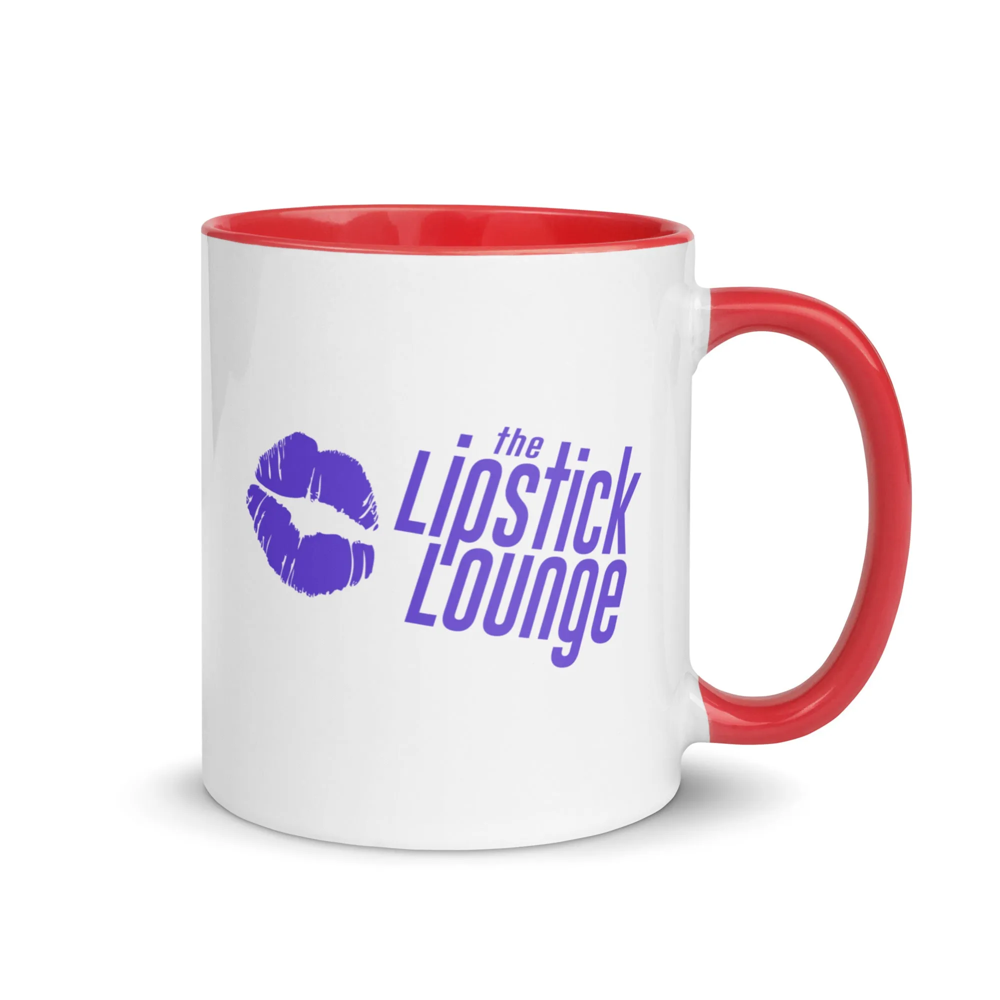 Lipstick Lounge Purple Logo Mug