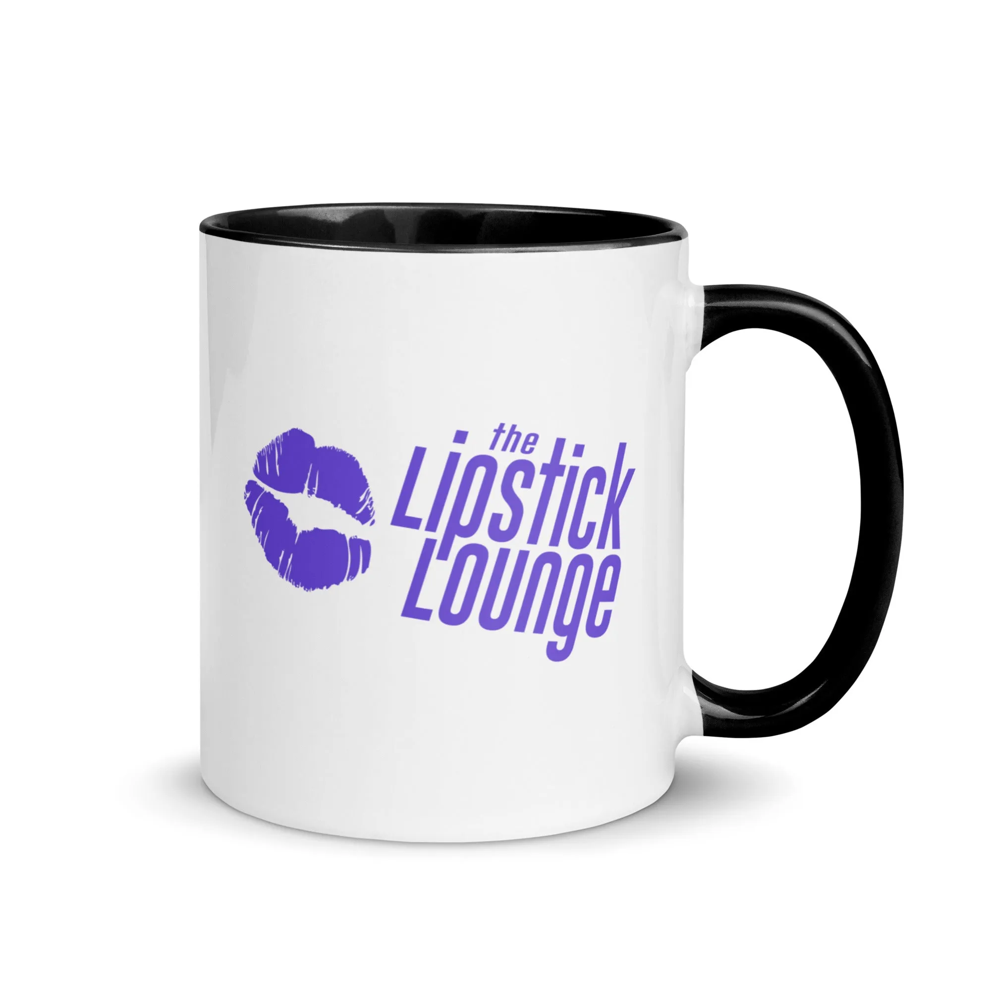 Lipstick Lounge Purple Logo Mug