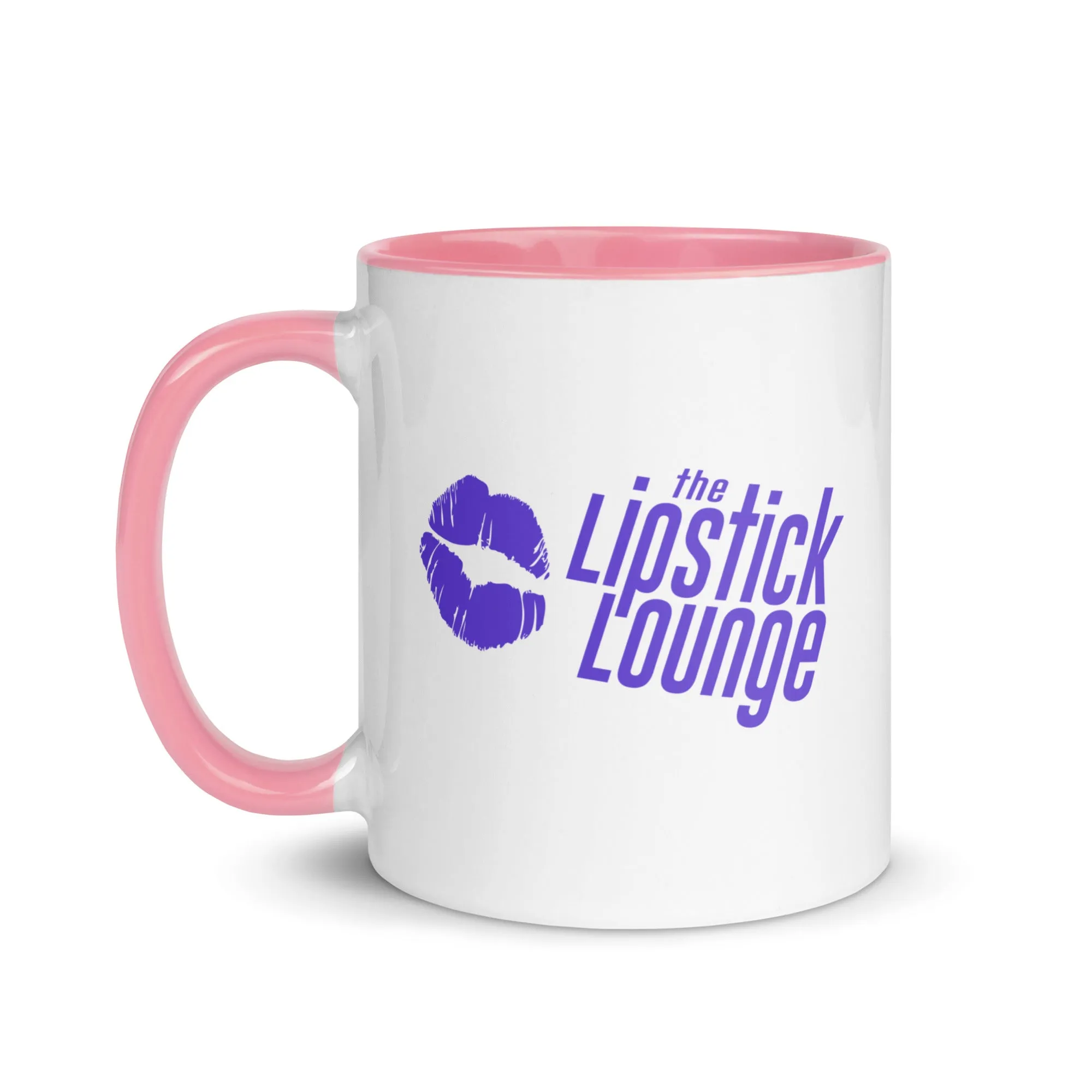 Lipstick Lounge Purple Logo Mug