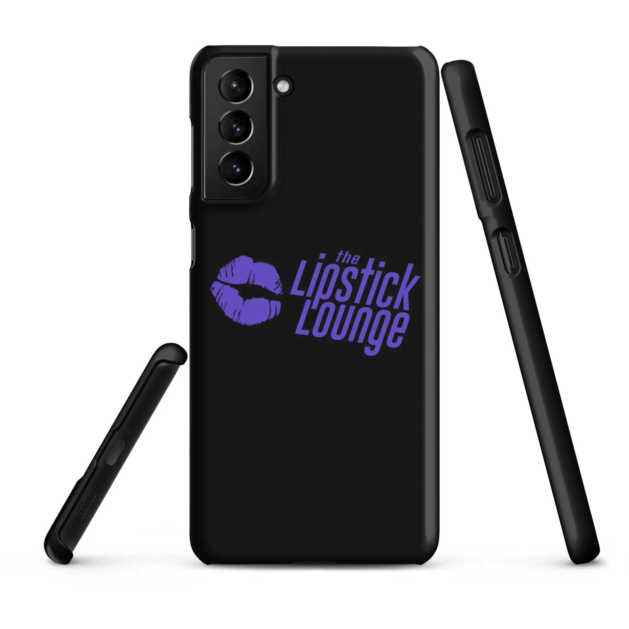 Lipstick Lounge Purple Logo Phone Case for Samsung