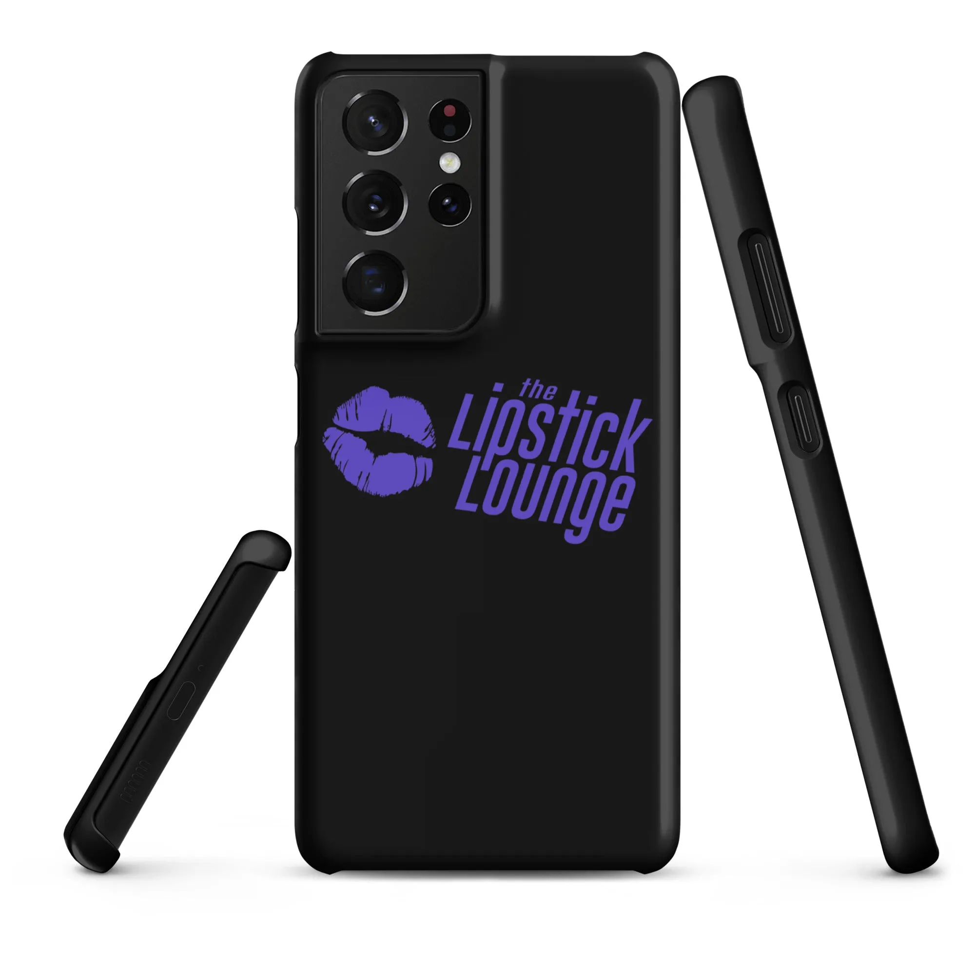 Lipstick Lounge Purple Logo Phone Case for Samsung