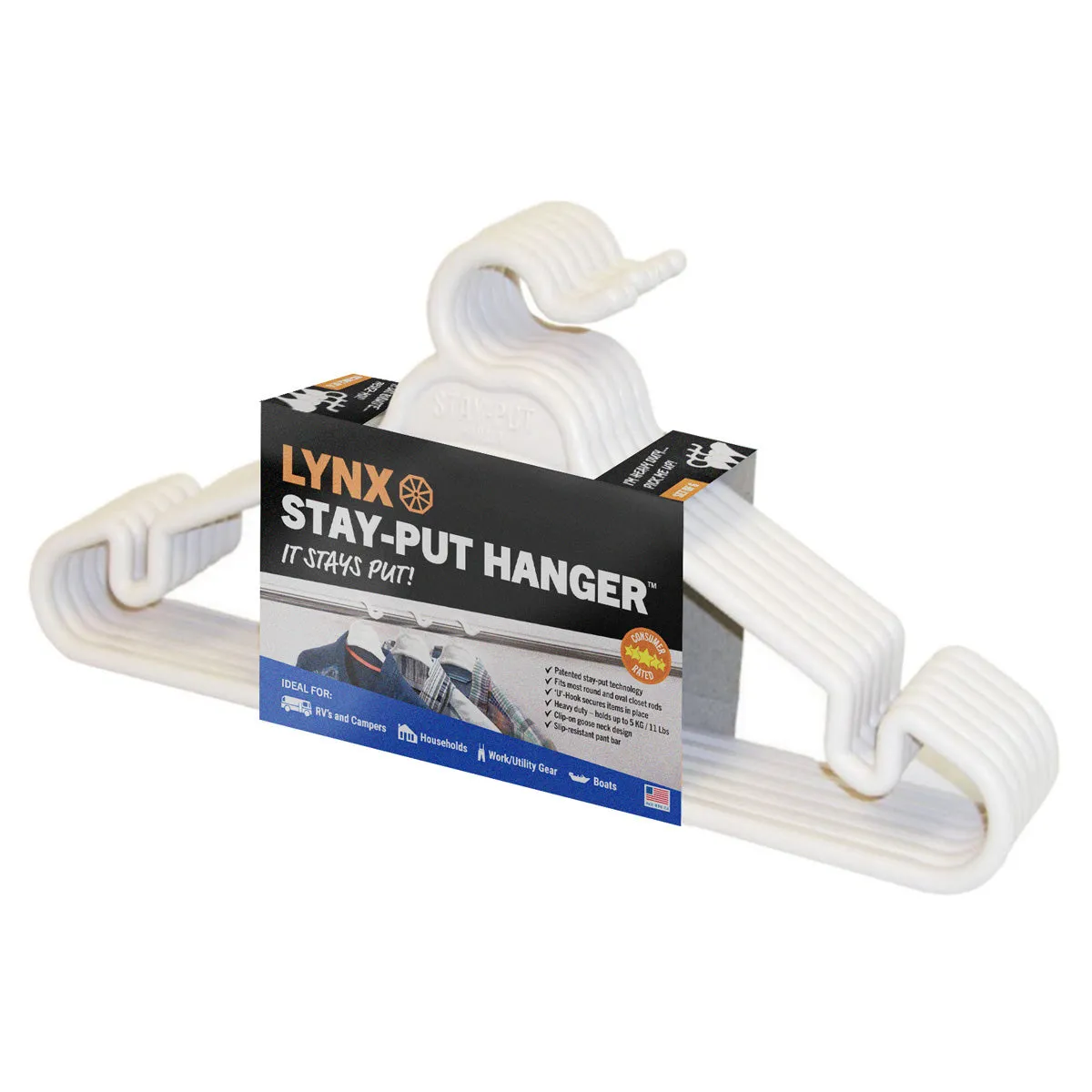 Lynx Stay-Put Hanger