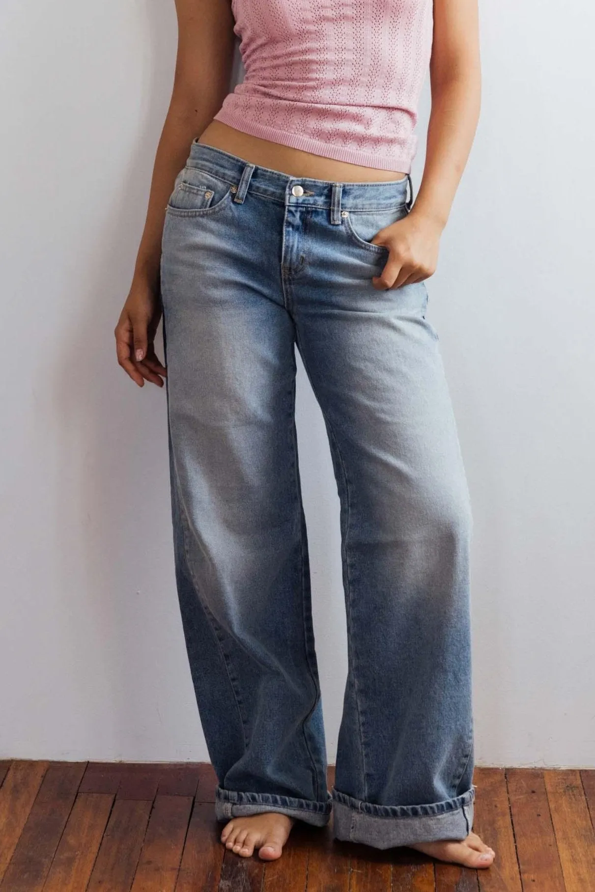 Marlee Denim Low-Rise Jeans