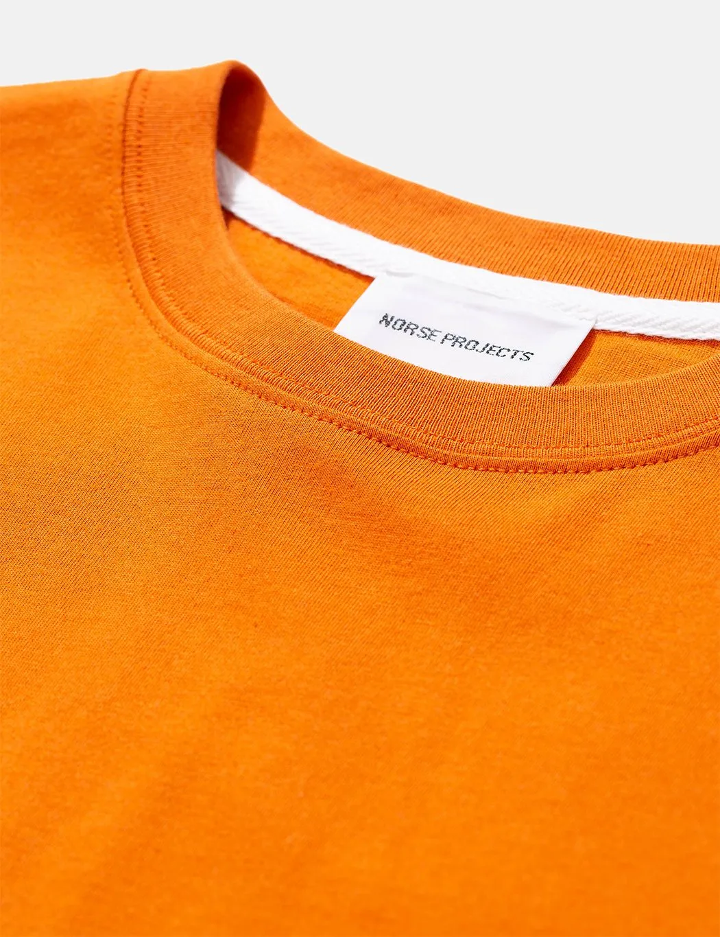 Norse Projects Niels Standard T-Shirt - Cadmium Orange