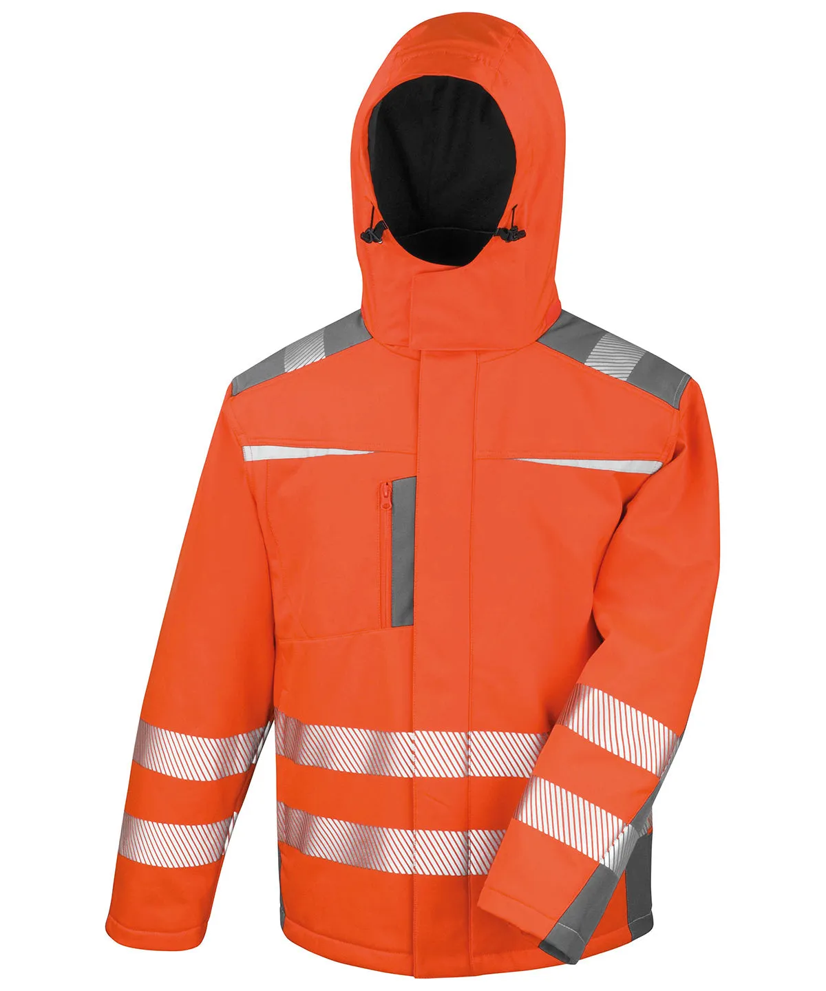 Orange - Dynamic softshell coat