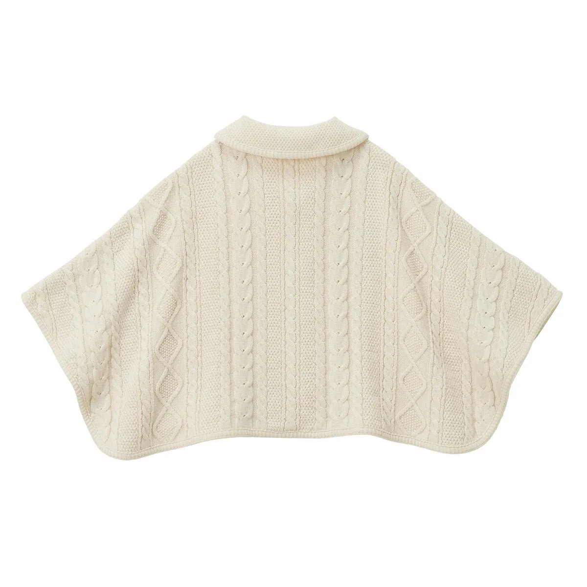 Organic Collection: Knit Poncho