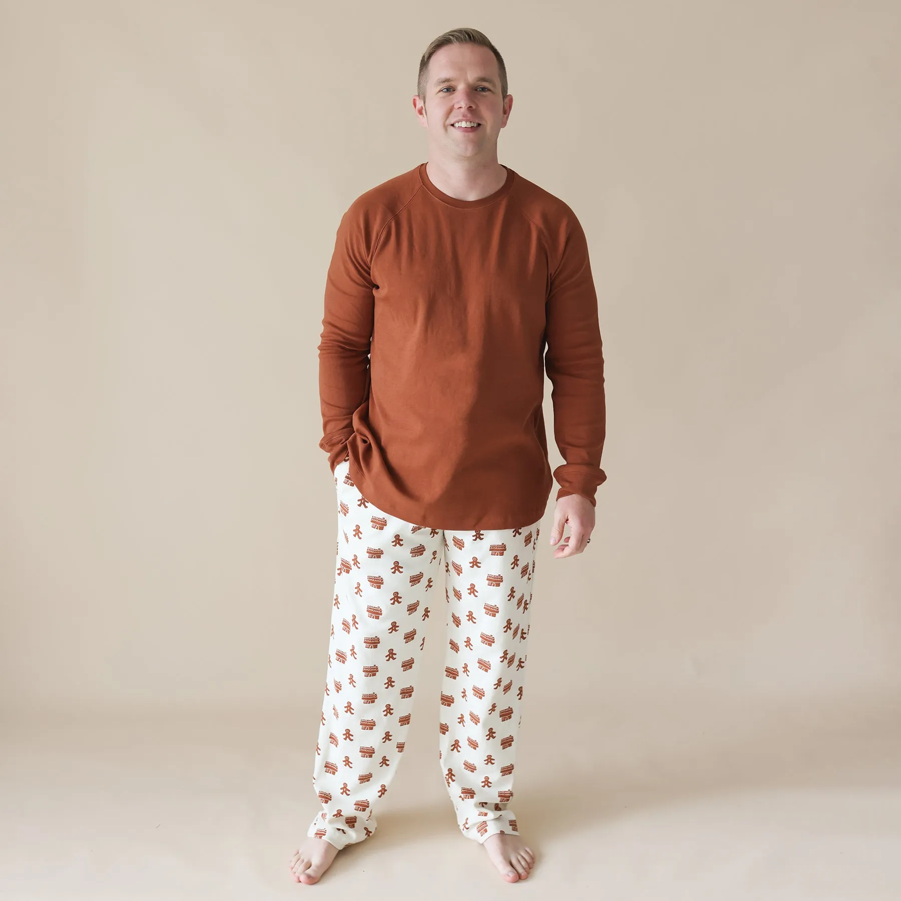 Organic Unisex/Men's Pajamas - Holiday