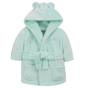 Personalisable Dressing Gown with Cute Ears - Mint