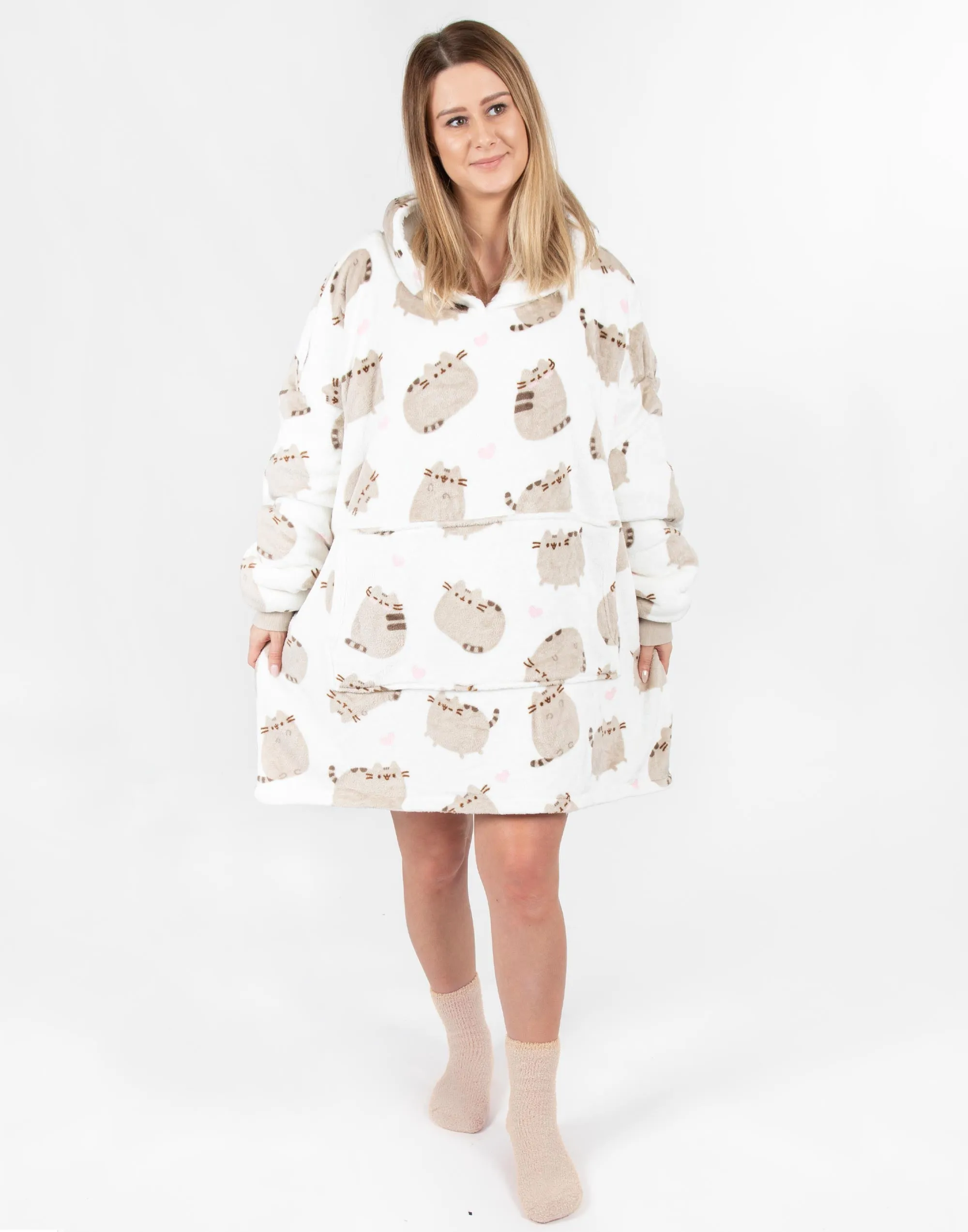 Pusheen The Cat Adult 'VUddie' Oversized Blanket Hoodie