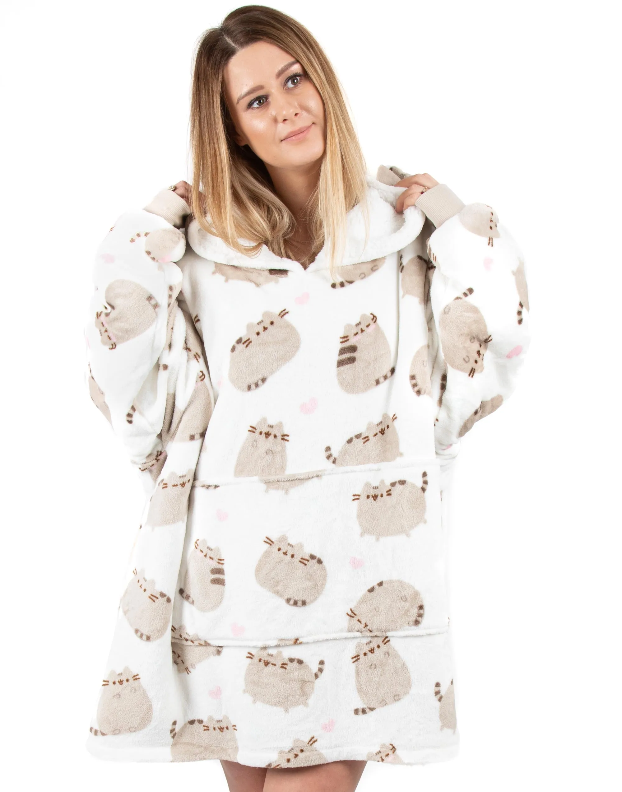 Pusheen The Cat Adult 'VUddie' Oversized Blanket Hoodie