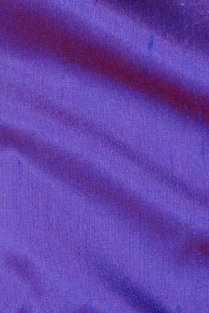 Royal Purple Silk Shantung 54" Fabric