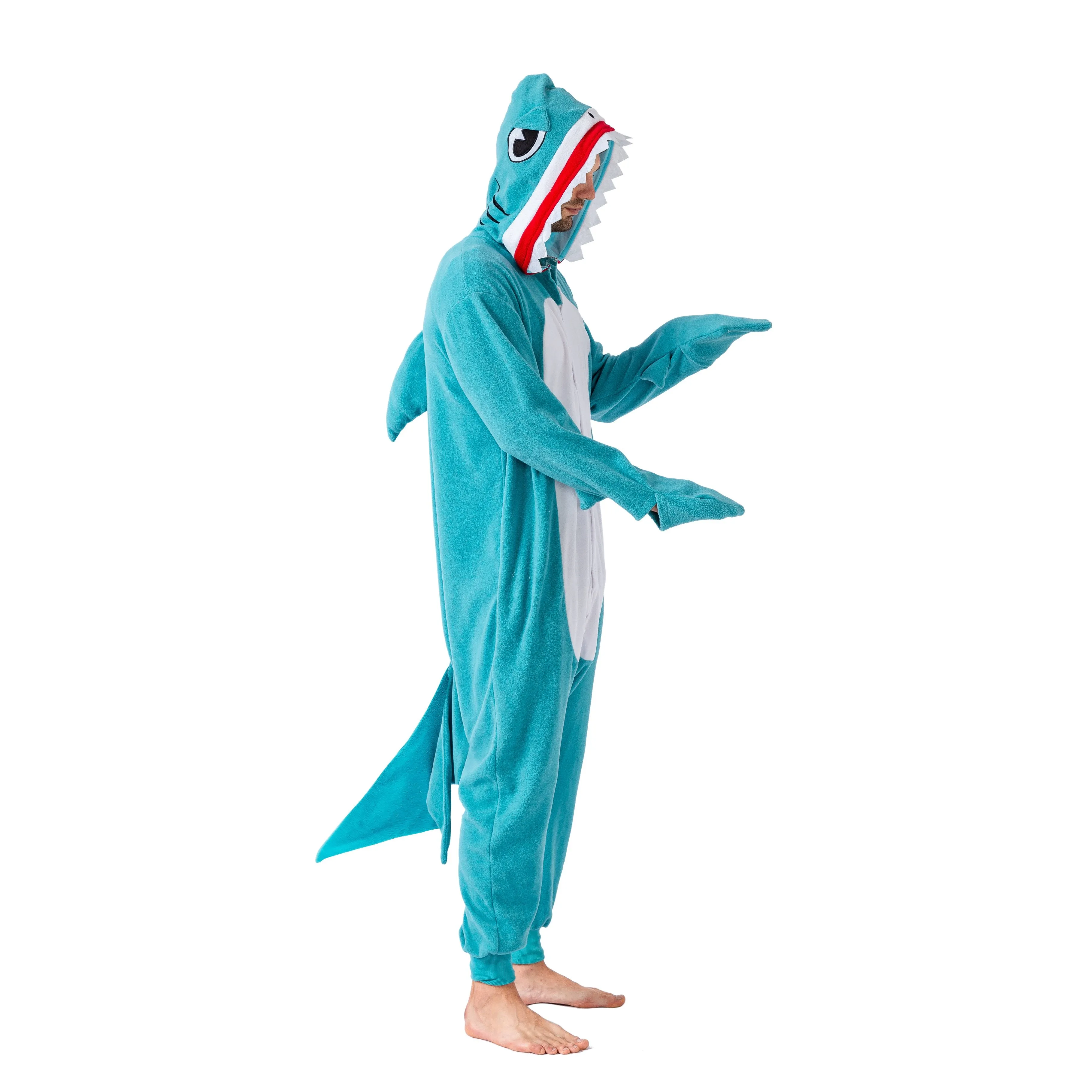 Shark Animal jumpsuits Costume - Adult