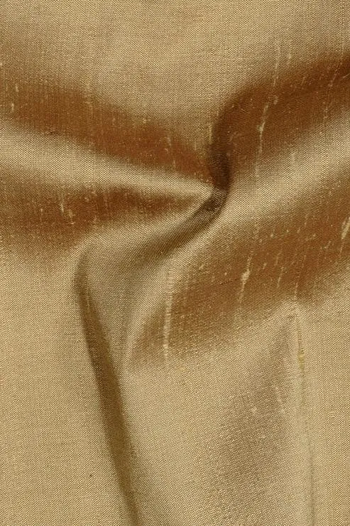 Spring Leaf Silk Shantung 54" Fabric