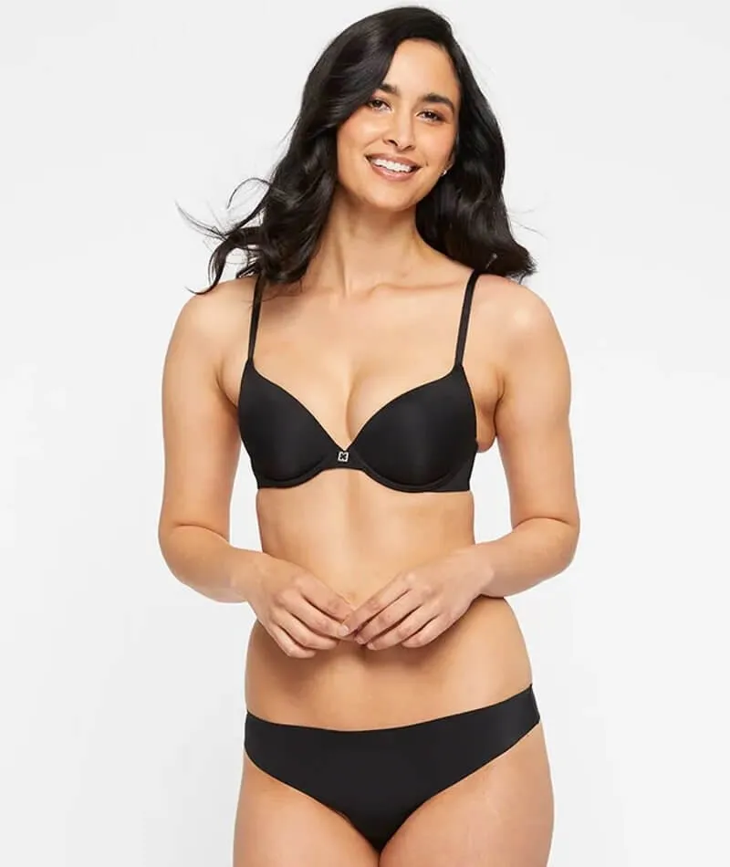 Temple Luxe by Berlei Smooth Level 1 Push Up Bra - Black