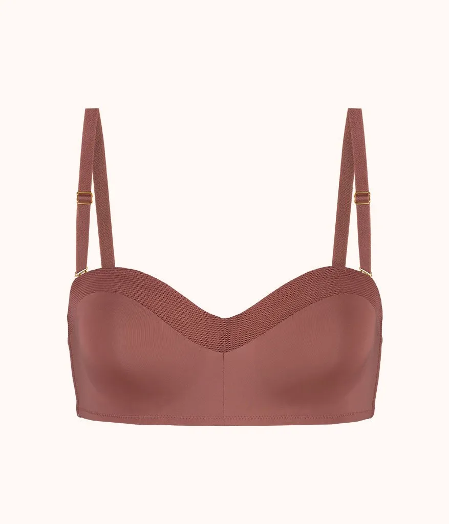 The No-Wire Strapless: Umber