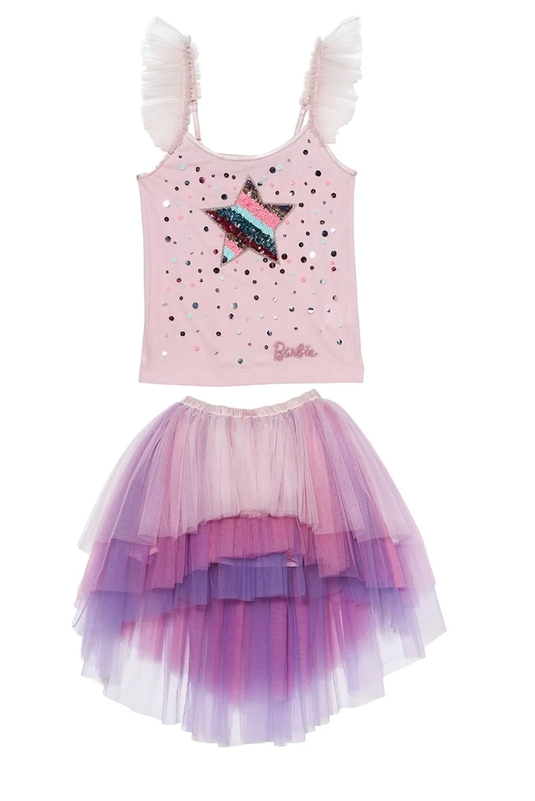 Tutu Du Monde BARBIE Star Dazzle Top and Barbie Ra Ra Tutu Skirt