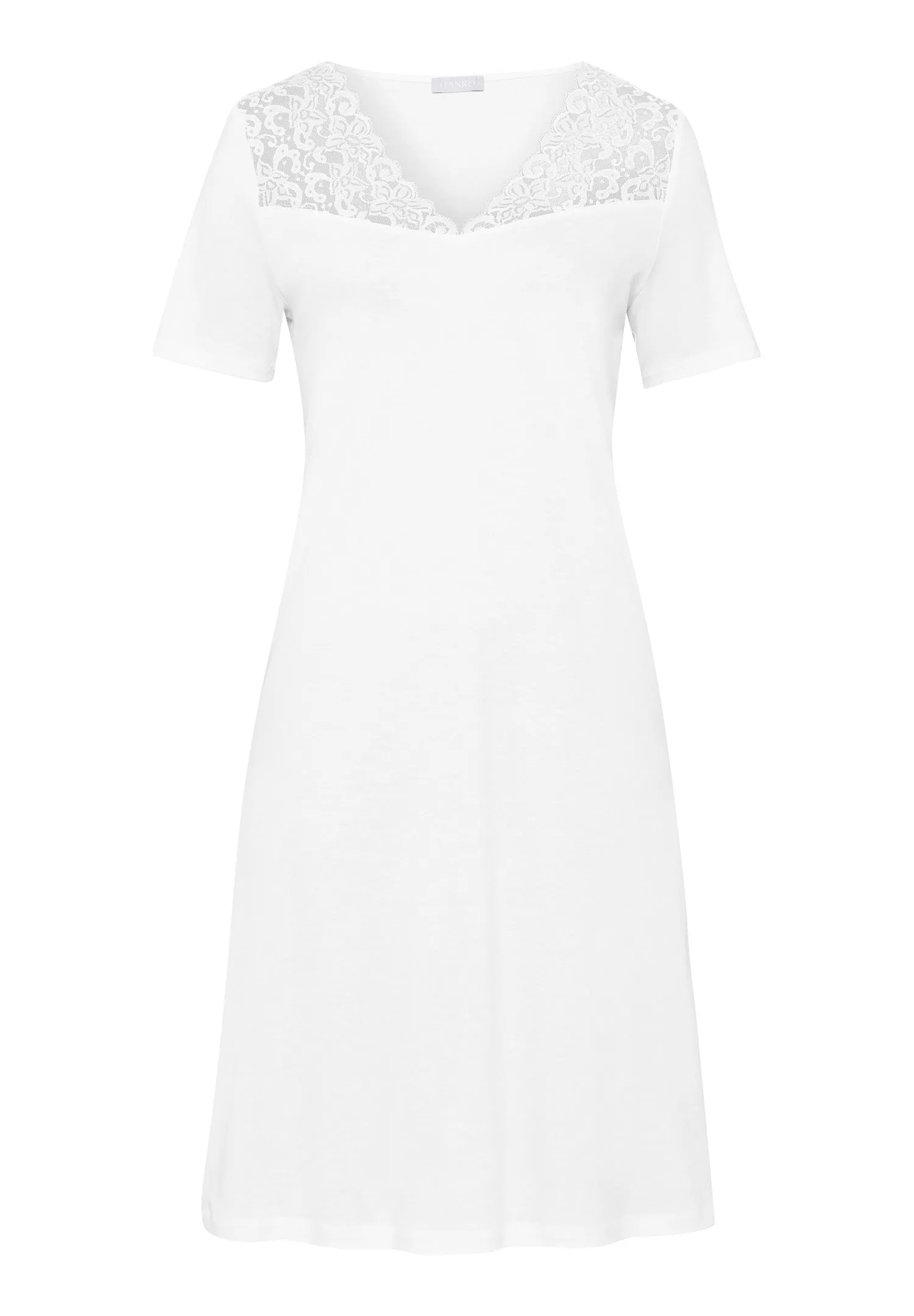 White Moments Short Sleeve Nightdress