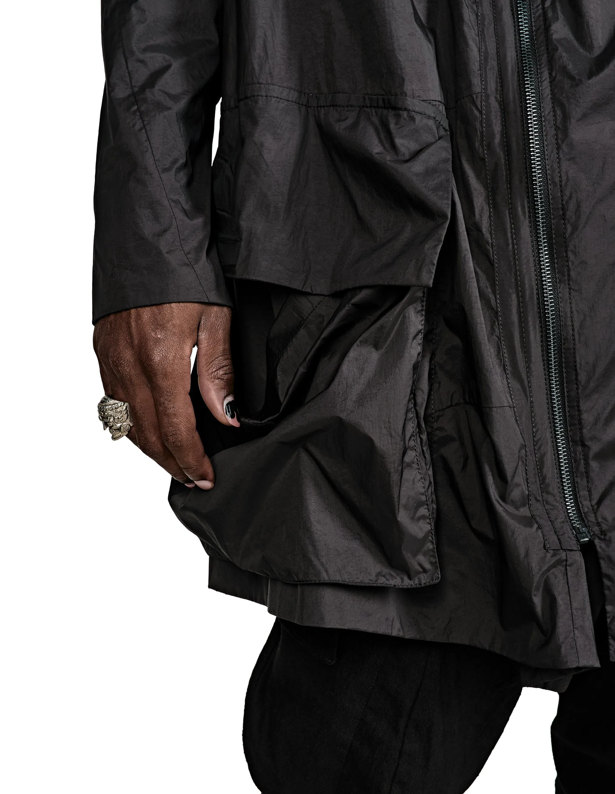 Windproof Hooded Parka