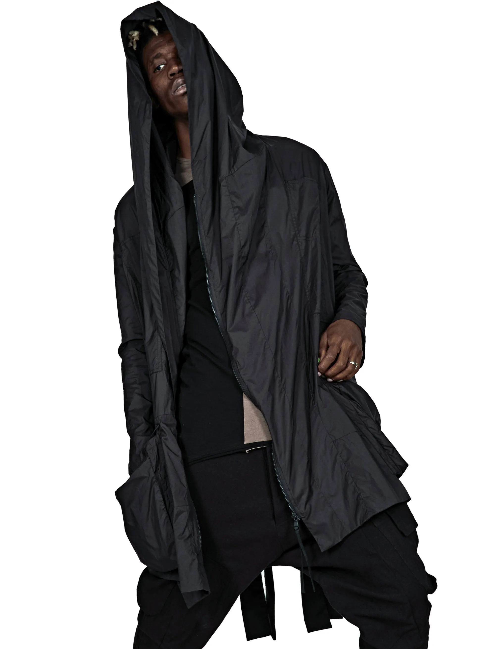 Windproof Hooded Parka